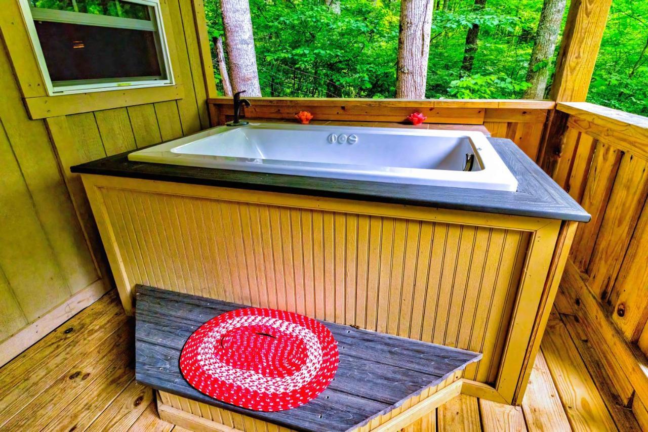Panther Creek Cabins Cherokee Kültér fotó