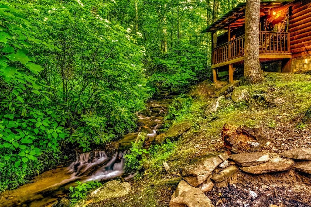 Panther Creek Cabins Cherokee Kültér fotó